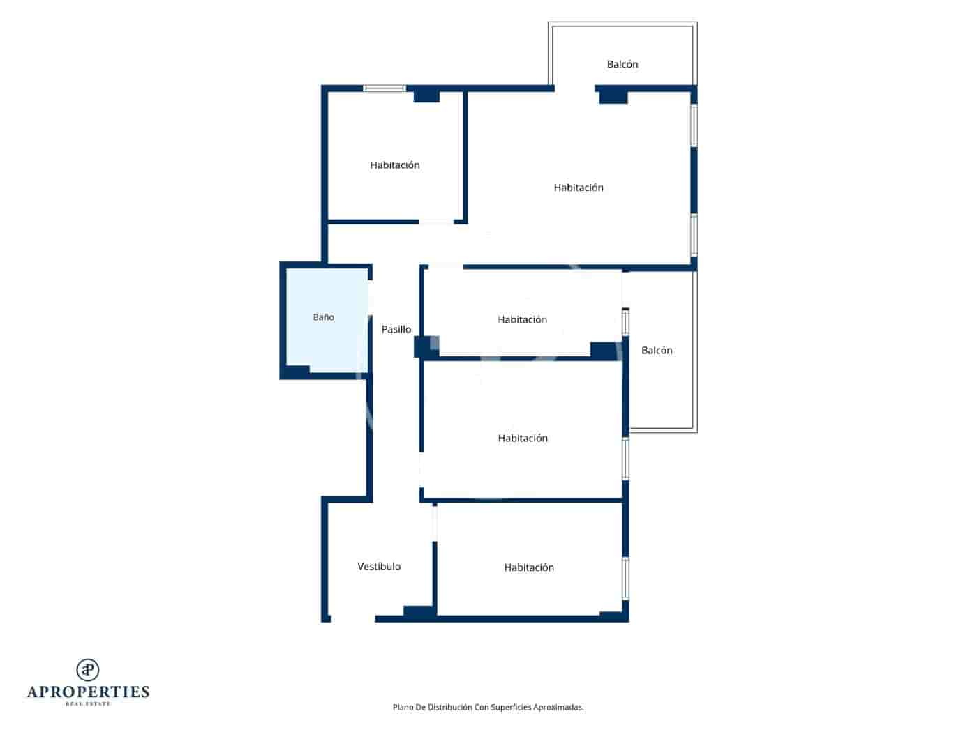 Apartamento de 3 habitaciones en València ciudad en venta - 245.000 € (Ref: 9525687)