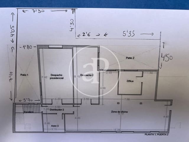 Appartement te koop in La Xerea, Valencia stad - € 1.300.000 (Ref: 9536013)