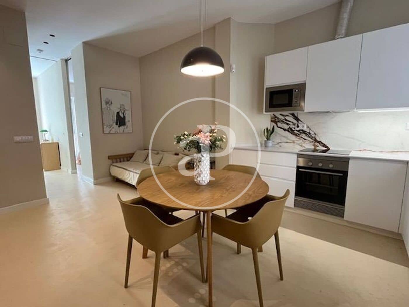 2 Zimmer Apartment zu vermieten in Valencia Stadt - 1.600 € (Ref: 9536014)