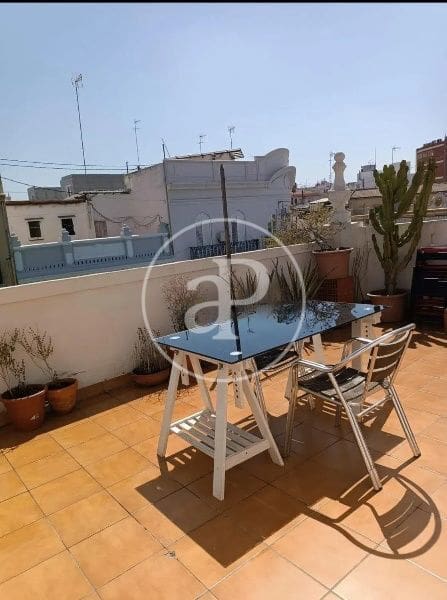 1 soverom Penthouse til leie i Valencia by - € 1 200 (Ref: 9551639)