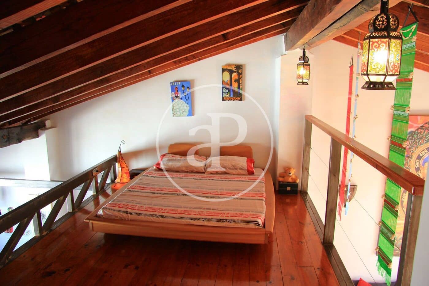 2 soverom Penthouse til leie i Valencia by - € 1 400 (Ref: 9555963)