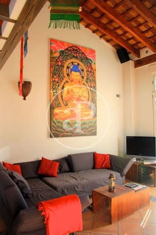 2 soverom Penthouse til leie i Russafa, Valencia by - € 1 400 (Ref: 9555963)