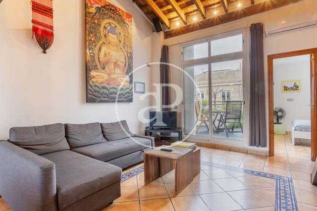 2 soveværelse Penthouse til leje i Russafa, Valencia by - € 1.400 (Ref: 9555963)