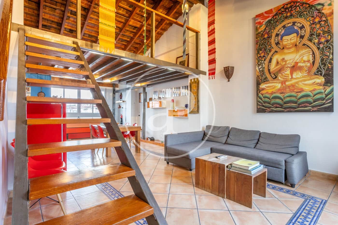 2 soveværelse Penthouse til leje i Valencia by - € 1.350 (Ref: 9555963)
