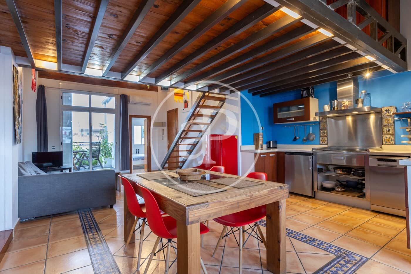 2 soveværelse Penthouse til leje i Valencia by - € 1.350 (Ref: 9555963)