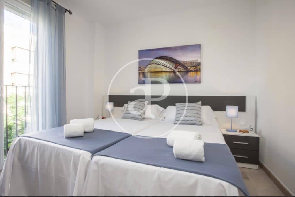 1 makuuhuone Huoneisto vuokrattavana paikassa Valencia kaupunki - 1 100 € (Ref: 9574702)