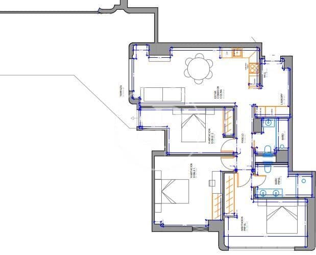 2 makuuhuone Huoneisto myytävänä paikassa Valencia kaupunki - 560 000 € (Ref: 9596244)