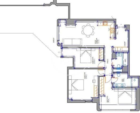 2 makuuhuone Huoneisto myytävänä paikassa Benimaclet, Valencia kaupunki - 560 000 € (Ref: 9596244)