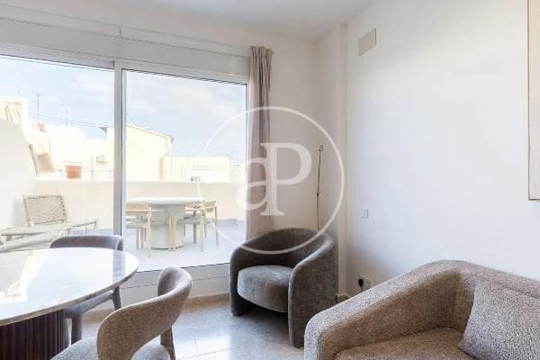 1 soveværelse Penthouse til leje i Valencia by - € 1.200 (Ref: 9608148)