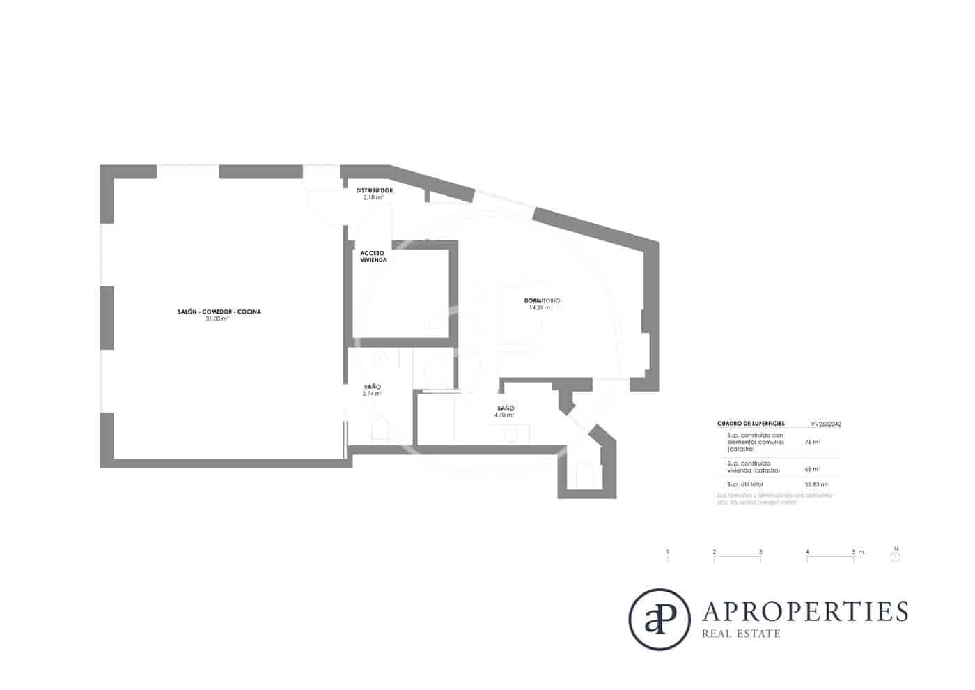 2 bedroom Apartment for sale in Valencia city - € 420,000 (Ref: 9619598)