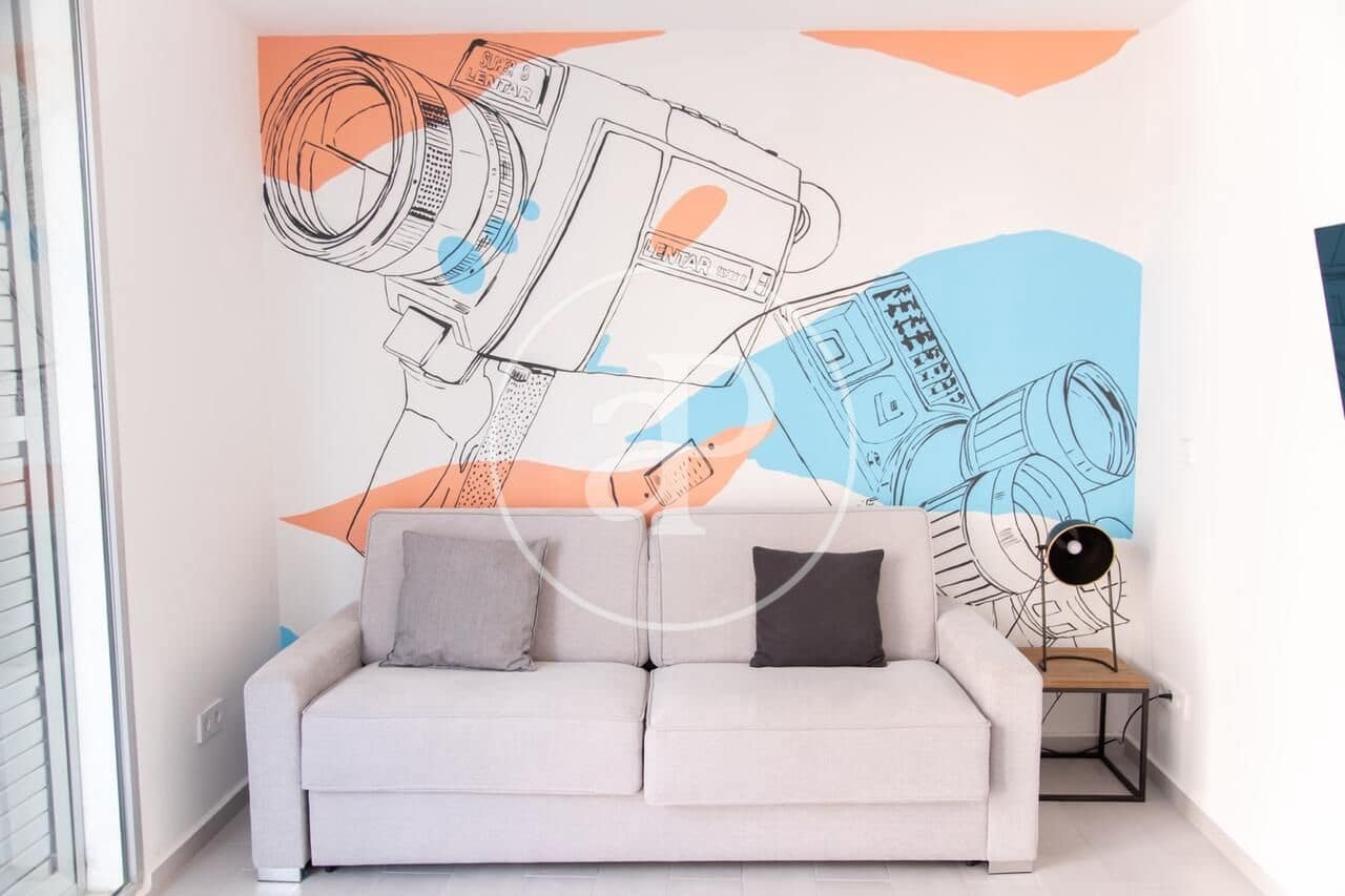 Apartamento de 2 habitaciones en València ciudad en alquiler - 1.500 € (Ref: 9648251)