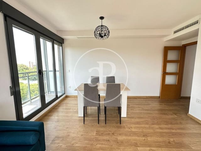 Apartamento de 3 habitaciones en Mont-Olivet, València ciudad en alquiler con piscina - 2.500 € (Ref: 9648253)