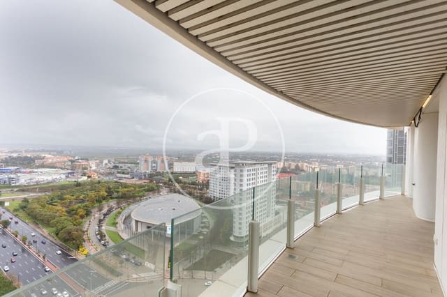 3 Zimmer Apartment zu vermieten in Sant Pau, València Stadt mit Pool - 4.600 € (Ref: 9674311)