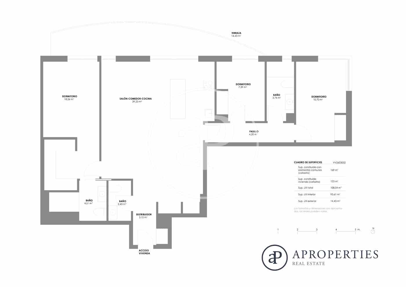 3 sovrum Lägenhet att hyra i Valencia stad med pool - 4 100 € (Ref: 9674311)