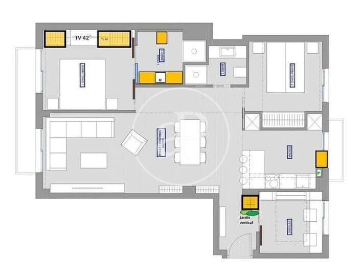 3 soveværelse Lejlighed til salg i Valencia by - € 760.000 (Ref: 9686527)
