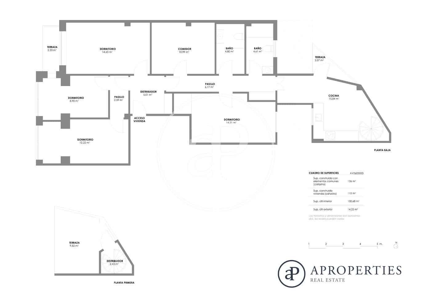 4 soverom Leilighet til leie i Valencia by - € 2 400 (Ref: 9714995)