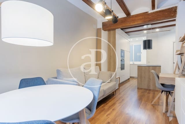 Apartamento de 2 habitaciones en La Roqueta, València ciudad en alquiler - 2.500 € (Ref: 9732215)