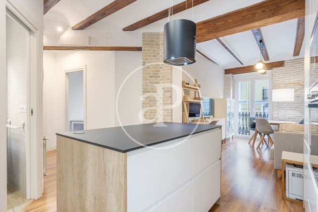 Apartamento de 2 habitaciones en La Roqueta, València ciudad en alquiler - 2.500 € (Ref: 9732215)