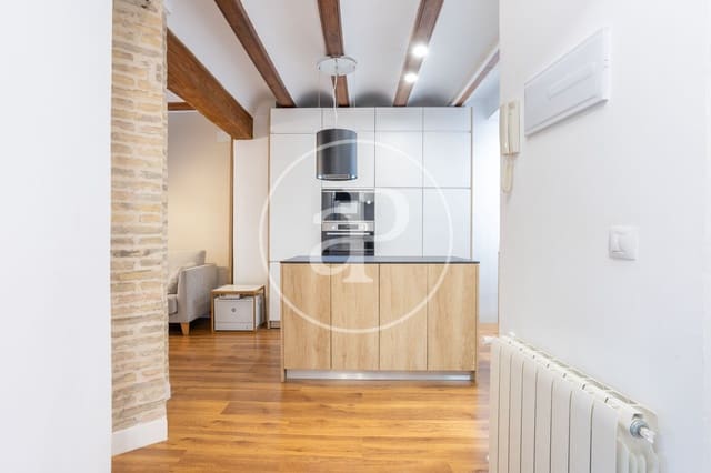 Apartamento de 2 habitaciones en La Roqueta, València ciudad en alquiler - 2.500 € (Ref: 9732215)