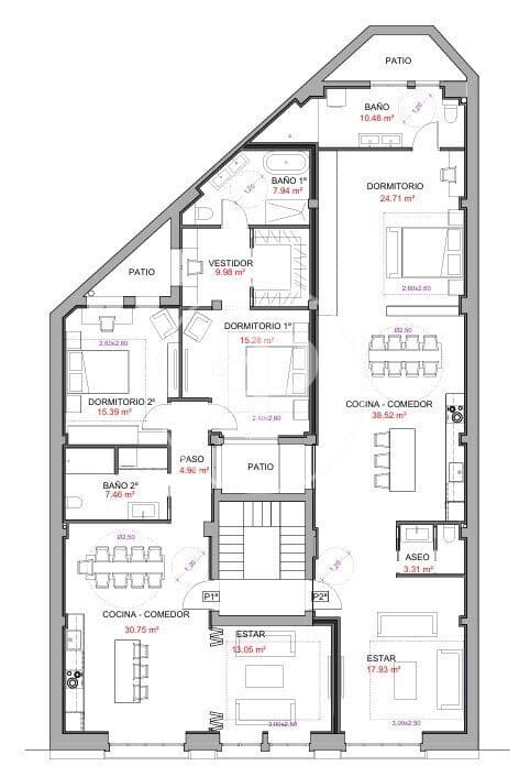 2 bedroom Apartment for sale in Valencia city - € 719,000 (Ref: 9732217)