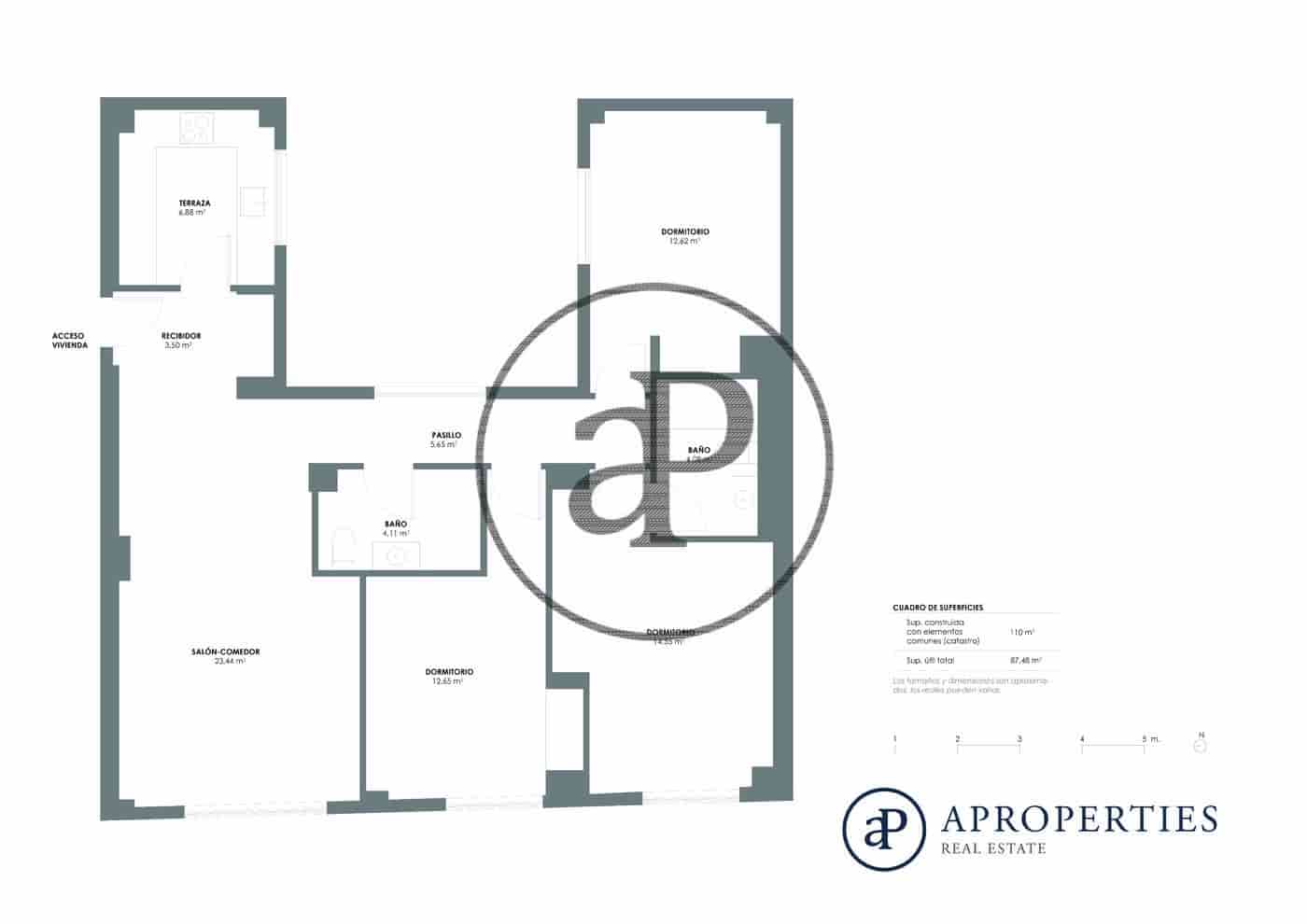 3 soverom Leilighet til salgs i Valencia by - € 390 000 (Ref: 9738643)