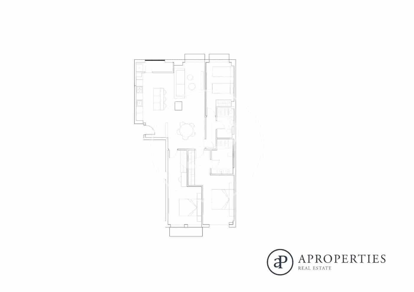 3 bedroom Apartment for sale in Valencia city with pool - € 695,000 (Ref: 9738645)