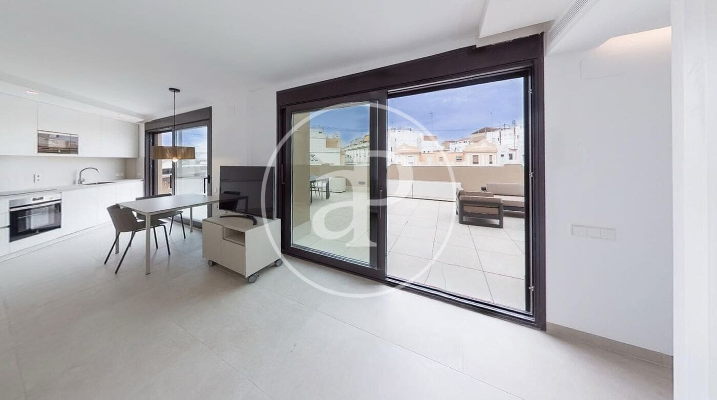 1 Zimmer Penthouse zu vermieten in Valencia Stadt - 2.500 € (Ref: 9741831)