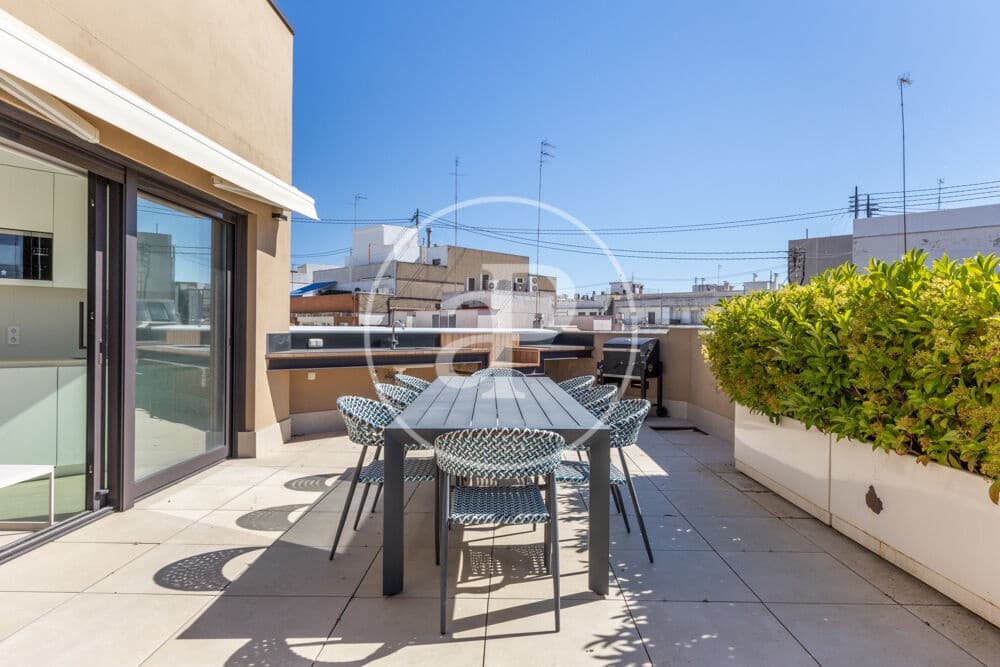 1 bedroom Penthouse for rent in Valencia city - € 2,500 (Ref: 9741831)