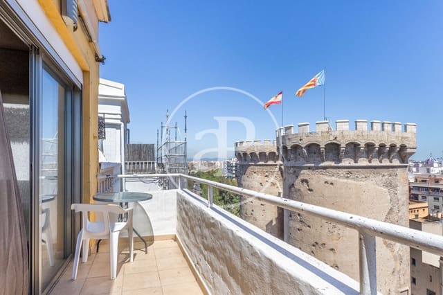 3 sovrum Takvåning att hyra i El Botanic, Valencia stad - 1 650 € (Ref: 9752122)