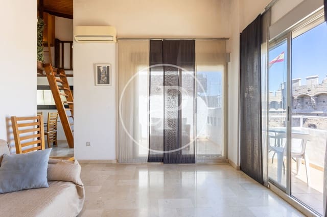 3 sovrum Takvåning att hyra i El Botanic, Valencia stad - 1 650 € (Ref: 9752122)