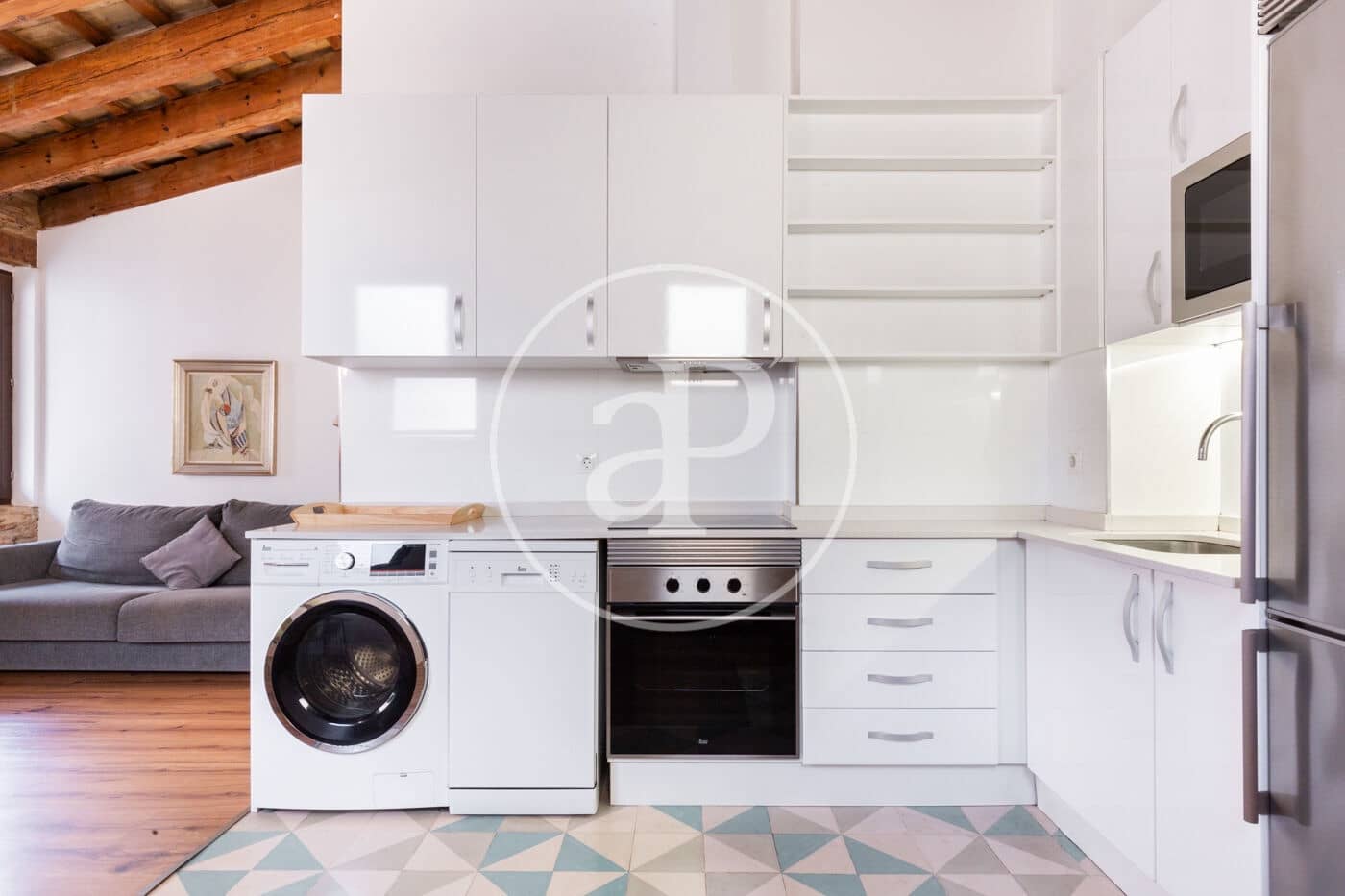 1 soverom Penthouse til leie i Valencia by - € 1 600 (Ref: 9773151)