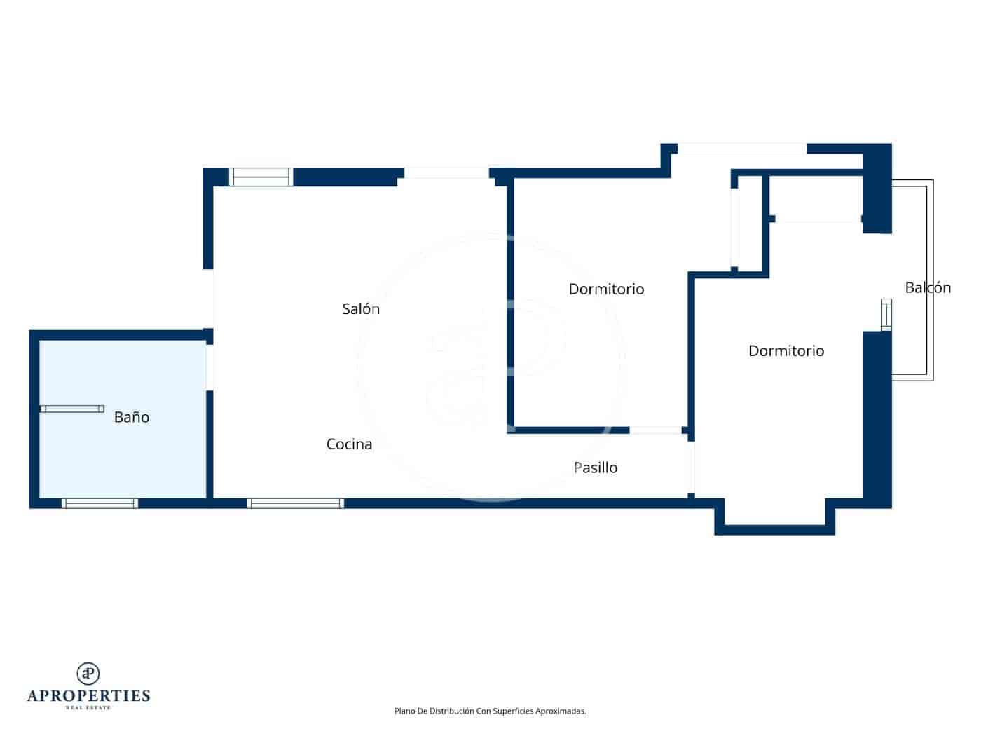 2 makuuhuone Huoneisto vuokrattavana paikassa Valencia kaupunki - 1 500 € (Ref: 9773154)