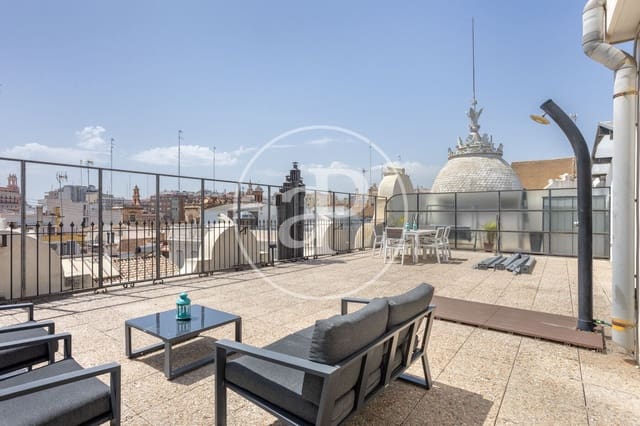 1 Zimmer Penthouse zu vermieten in La Xerea, València Stadt - 1.900 € (Ref: 9791133)