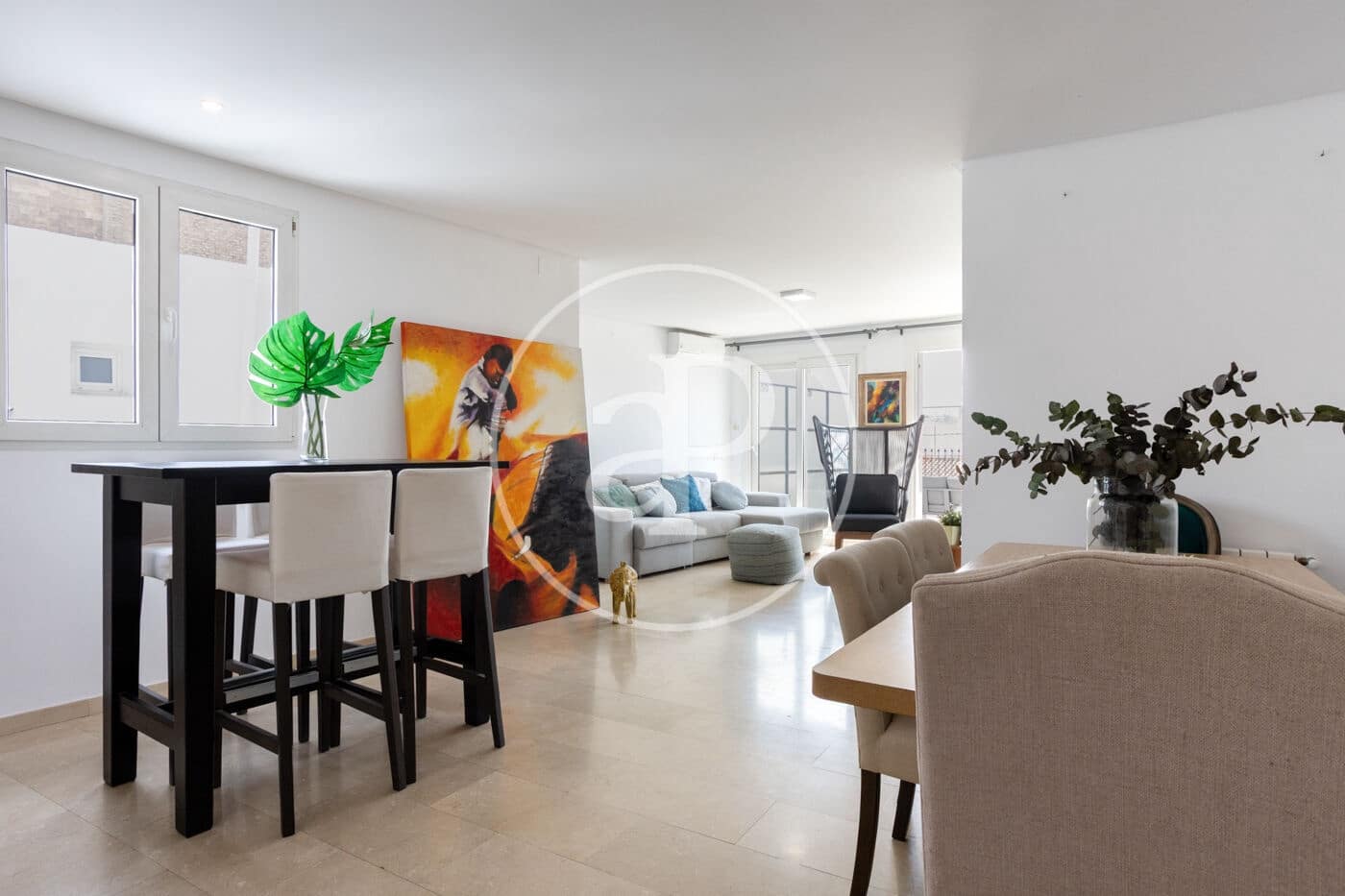 1 slaapkamer Penthouse te huur in Valencia stad - € 1.900 (Ref: 9791133)