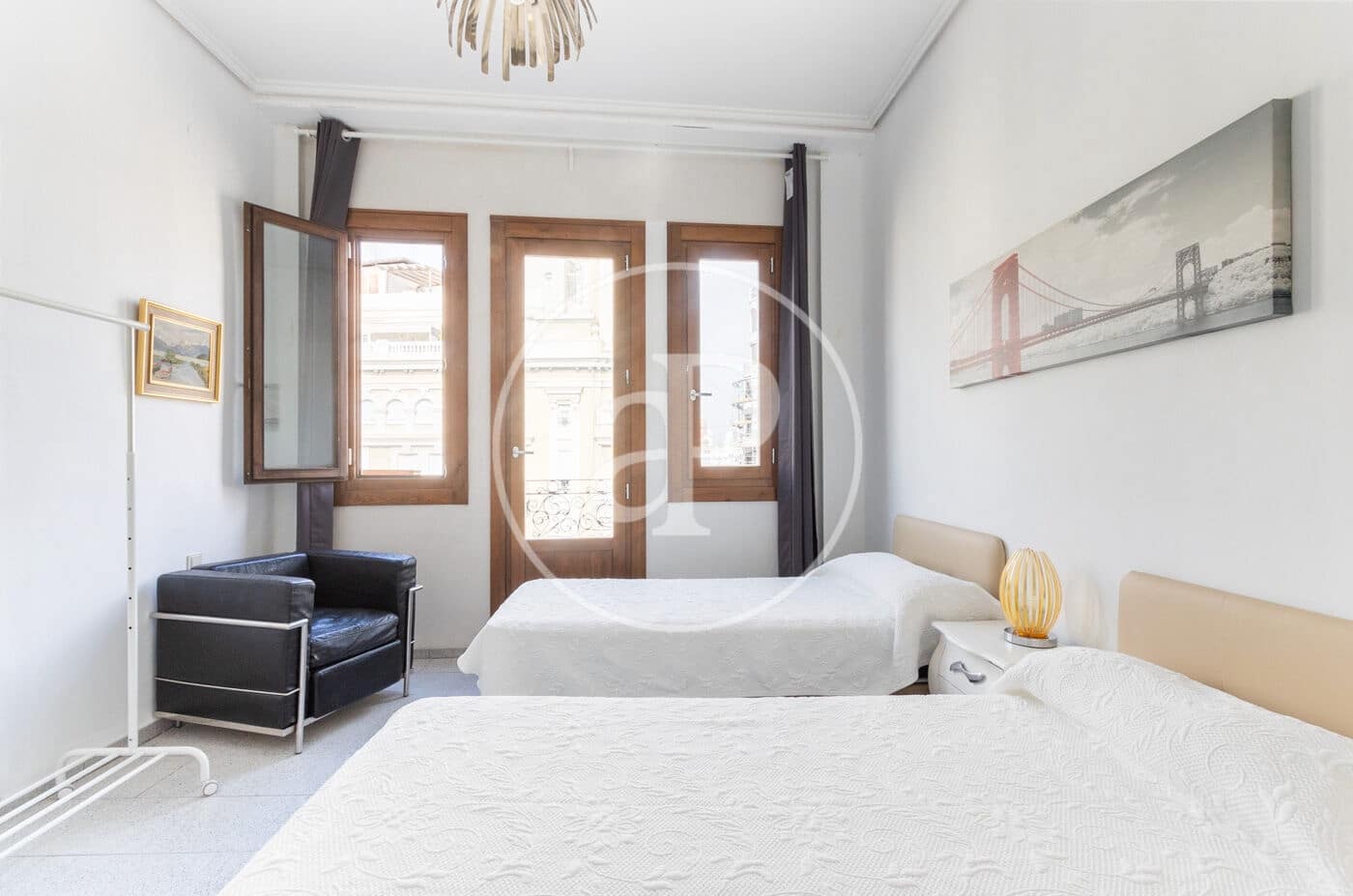 2 soverom Leilighet til leie i Valencia by - € 1 500 (Ref: 9791135)