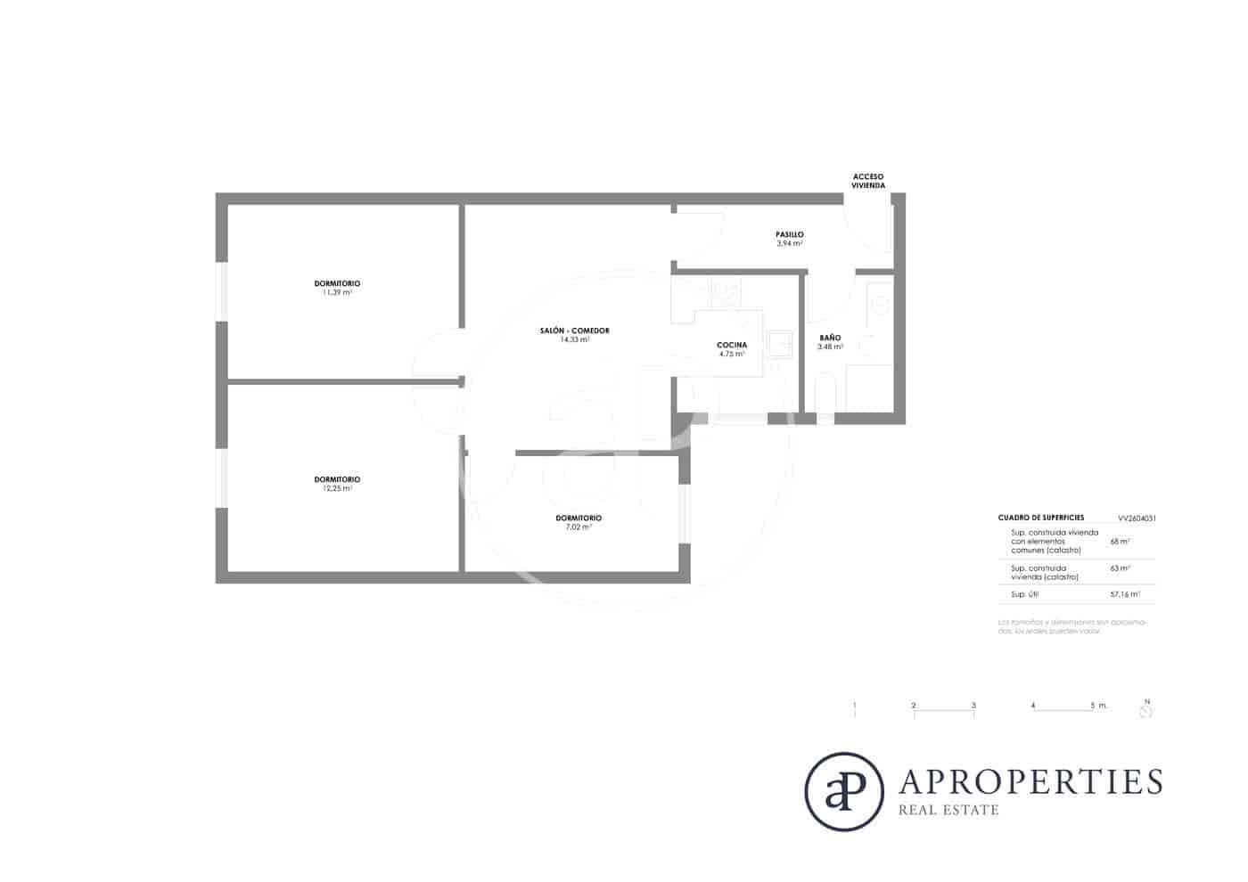 3 bedroom Apartment for sale in Valencia city - € 220,000 (Ref: 9797217)