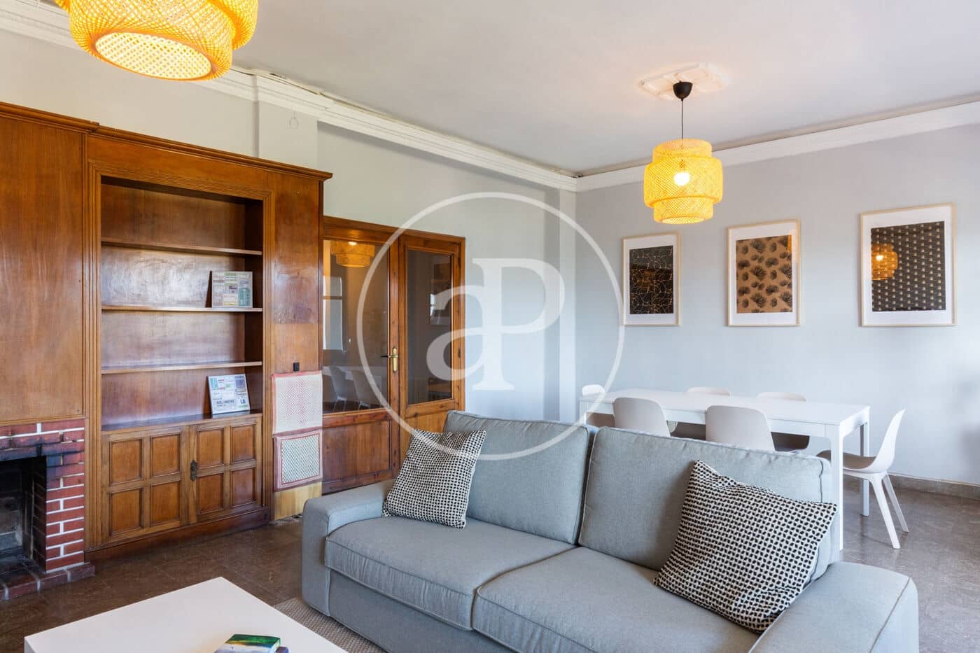 3 quarto Apartamento para arrendar em Valencia cidade - 2 400 € (Ref: 9815927)
