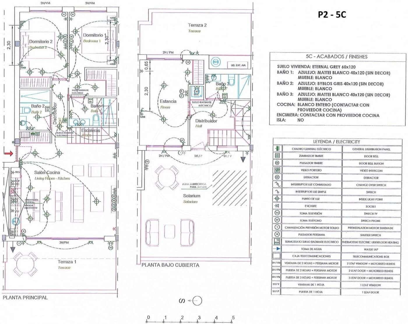 4 sypialnia Penthouse na sprzedaż w Finestrat z basenem - 570 000 € (Ref: 9825337)