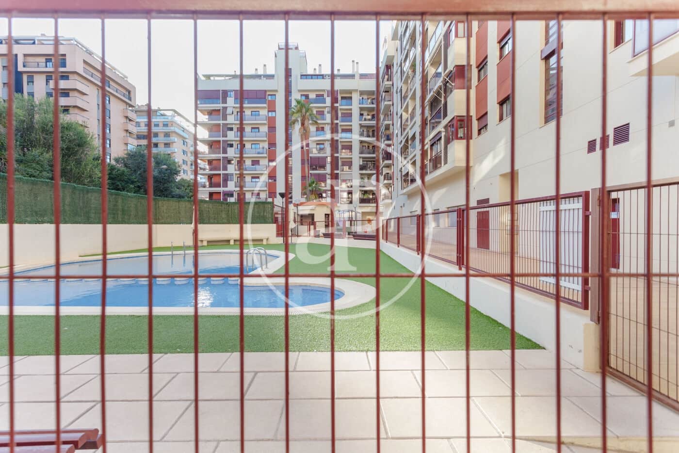 2 Zimmer Apartment zu vermieten in Valencia Stadt mit Pool Garage - 1.500 € (Ref: 9831616)