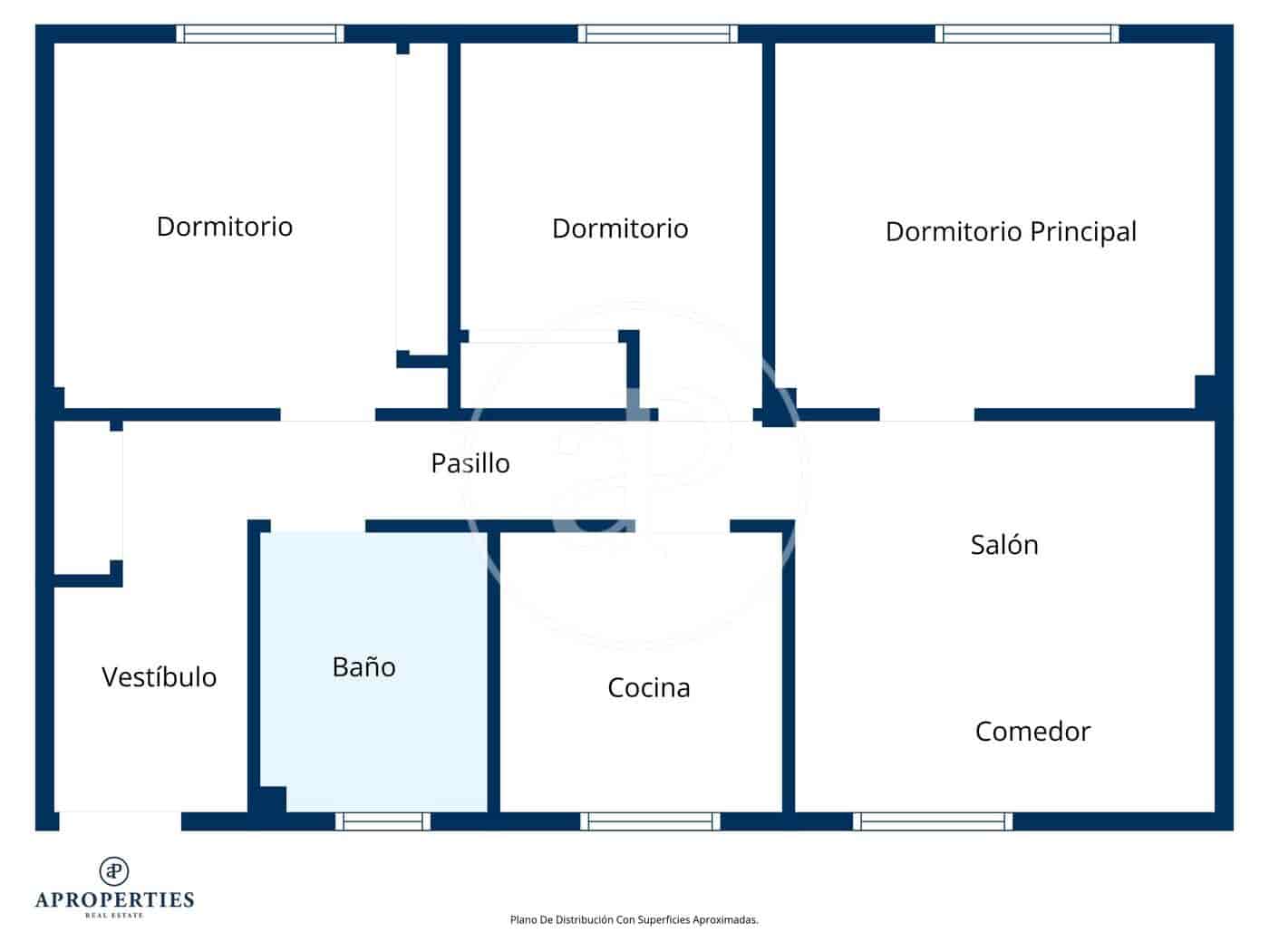 3 bedroom Apartment for rent in Valencia city - € 1,350 (Ref: 9846306)