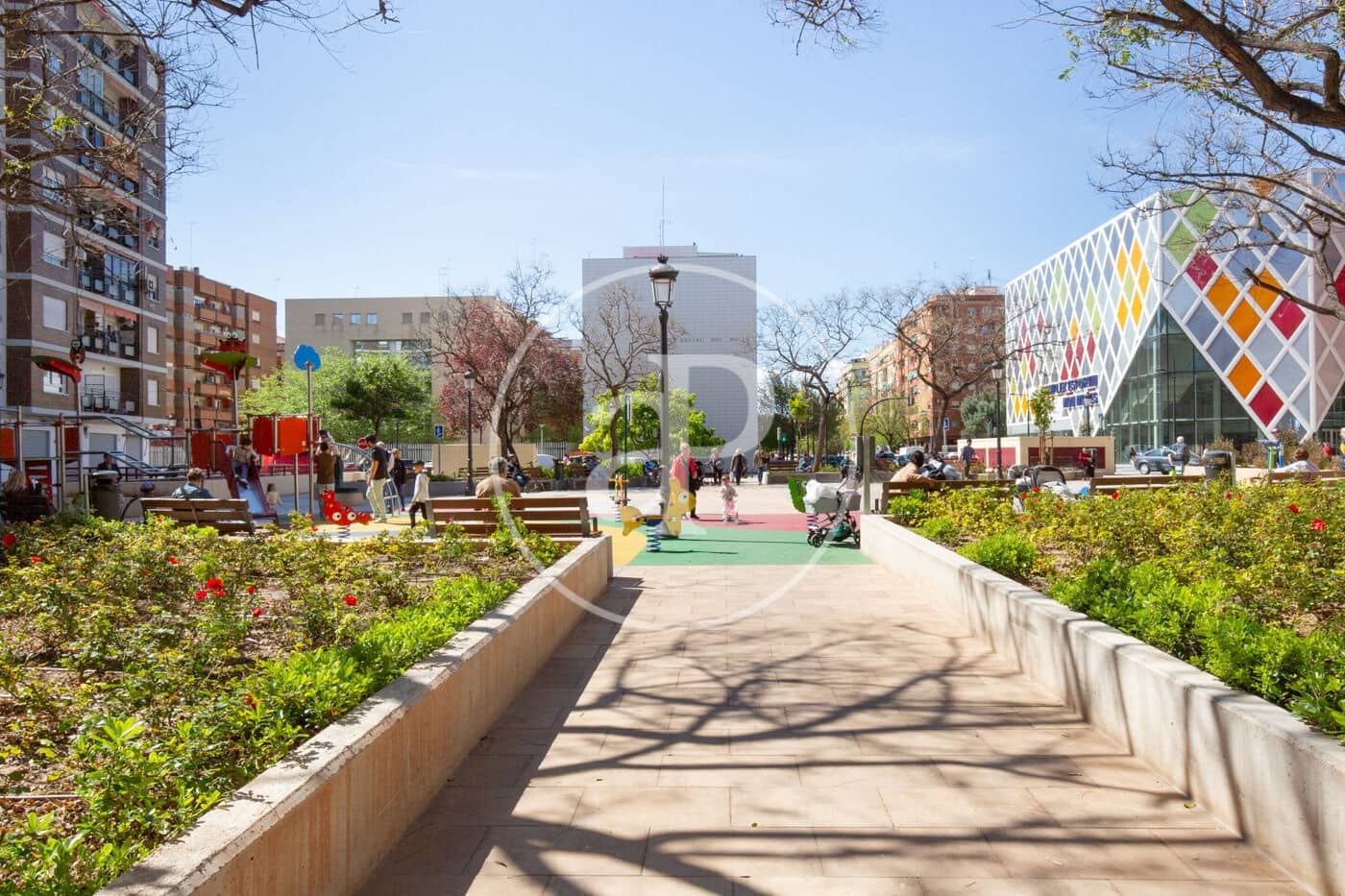2 sovrum Takvåning att hyra i Valencia stad med garage - 1 750 € (Ref: 9851861)