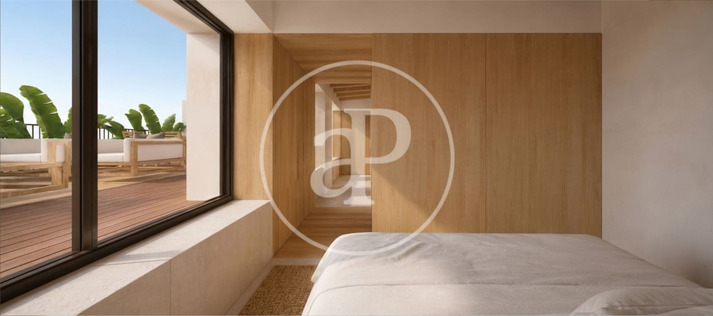 1 bedroom Penthouse for rent in Valencia city - € 2,300 (Ref: 9861932)