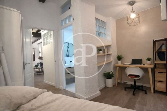 1 soverom Leilighet til leie i Cabanyal-Canyamelar, Valencia by - € 1 300 (Ref: 9873602)