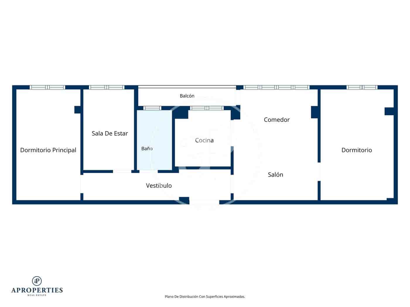 3 bedroom Apartment for rent in Valencia city - € 1,400 (Ref: 9876511)