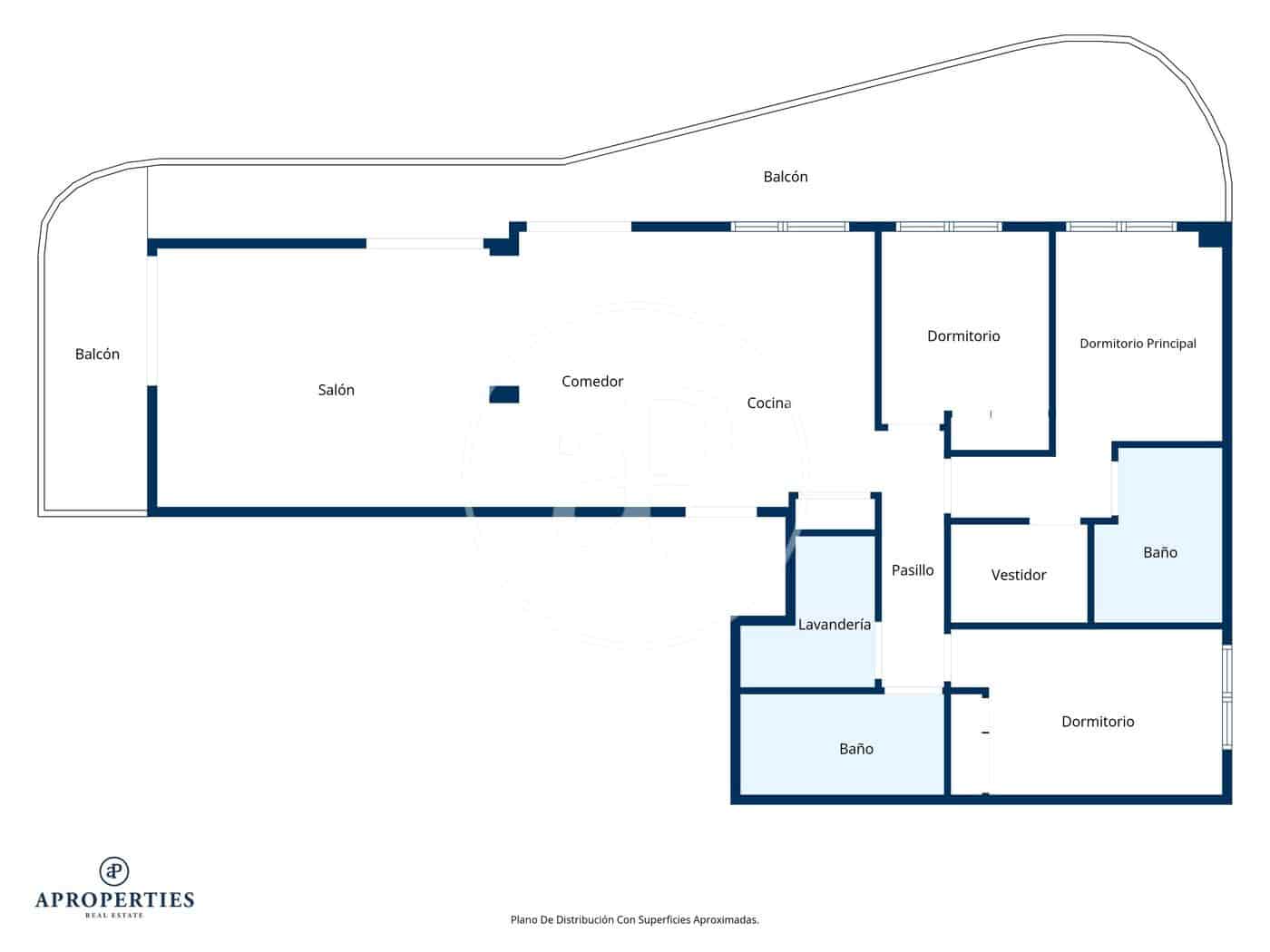 3 bedroom Penthouse for rent in Valencia city with pool garage - € 3,500 (Ref: 9890471)