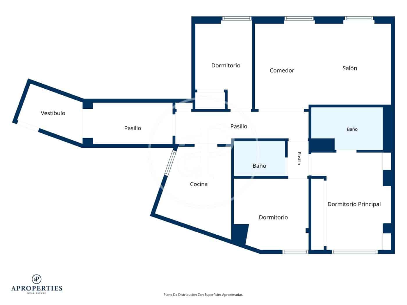 3 bedroom Apartment for rent in Valencia city - € 2,250 (Ref: 9904654)
