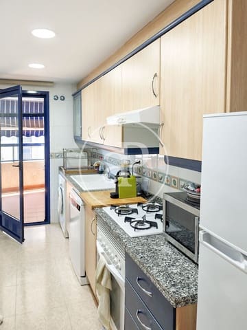 Apartamento de 3 habitaciones en Cami Real, València ciudad en alquiler - 1.450 € (Ref: 9911192)