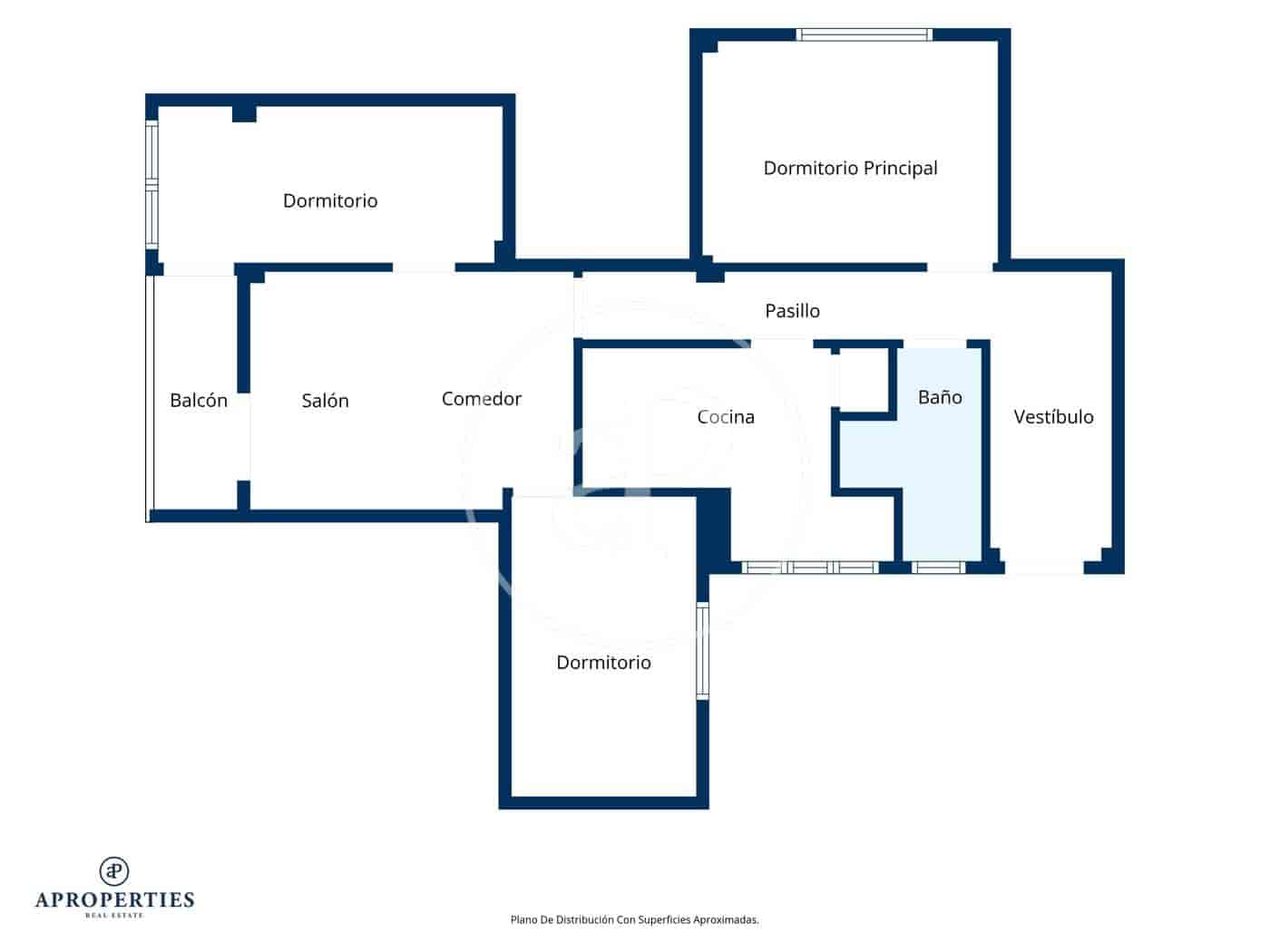 3 bedroom Apartment for rent in Valencia city - € 1,500 (Ref: 9913245)