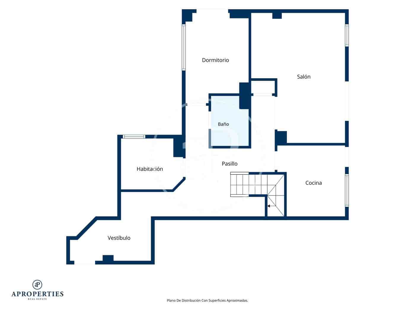 5 bedroom Apartment for rent in Valencia city with garage - € 2,400 (Ref: 9929473)