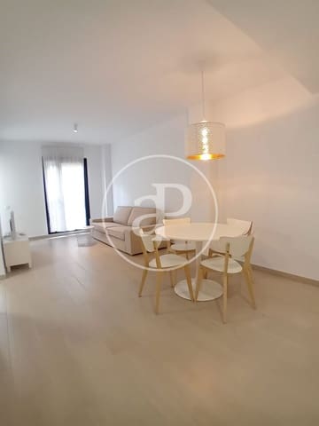 Apartamento de 2 habitaciones en Jesus, València ciudad en alquiler - 1.250 € (Ref: 9934500)
